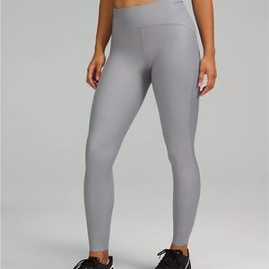 Lululemon SenseKnit High-Rise Running Tight 28" 
 grey size 4